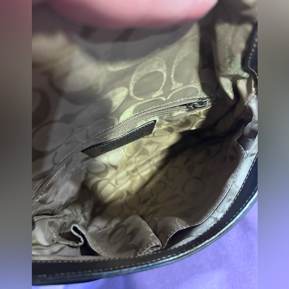 Coach Bag Women’s Black Crossbody Shoulder Nylon Gunmetal Hardware Vintage 6253 - Picture 7 of 11